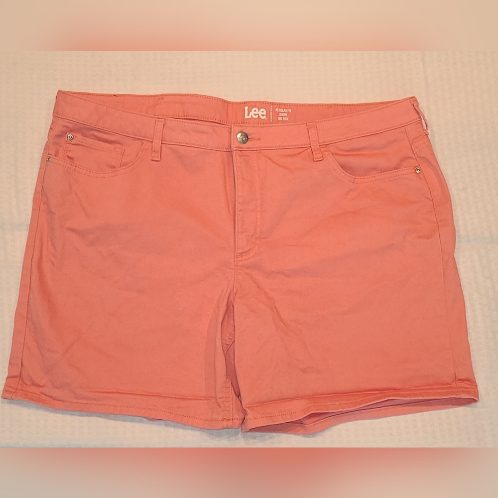 Lee plus size women's jean shorts